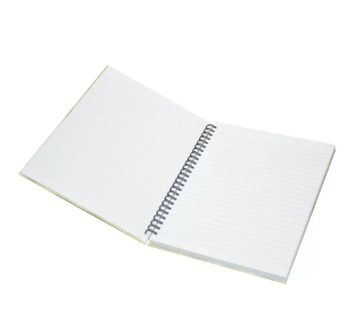 Light Spiral Hard Cover A4 Single Line Notebook (Pack of 5 Pcs X 100 Sheets) - LINBSA41808