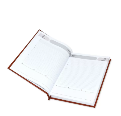FIS Agenda Diary 2023 (English) Brown - FSDI75EVN23BR