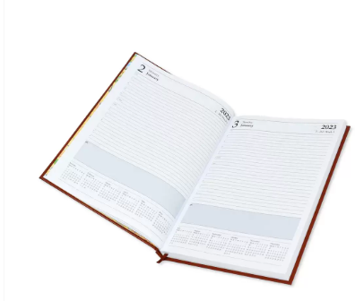 FIS Diary 2023 (English) Chocolate, A4 - FSDI42EN23CH