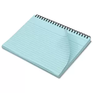 FIS Ruled Record Card 180 GSM 8X5 Inch Double Loop Spiral 50 Sheets Blue -FSIC85-180SPBL