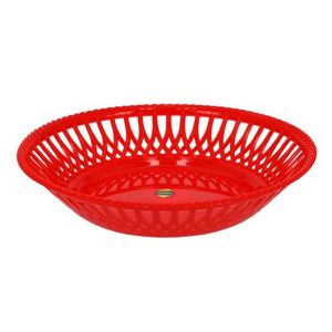 Royalford Fruit Tray - Plastic - Red
