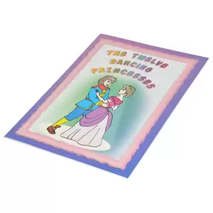 12-Piece FIS Coloring Book 12 Dancing Princesses 28-Pages - FSCGA4N004