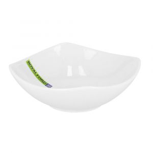 Royalford Square Bowl - Porcelain - White - 65 INCH