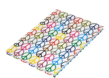 100 Sheets ,LIGHT  Hard Cover Notebook , Pack of 5, Size:9X7 Inches -LINB971001307