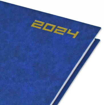 FIS Diary 2024 (English) Blue, A4 - FSDI41E24BL