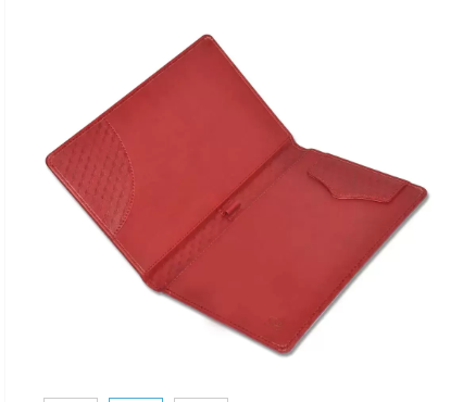 FIS Executive Bill Folder Maroon Color, Italian PU with Magnet Flap 150X245mm - FSCLBFMRD3
