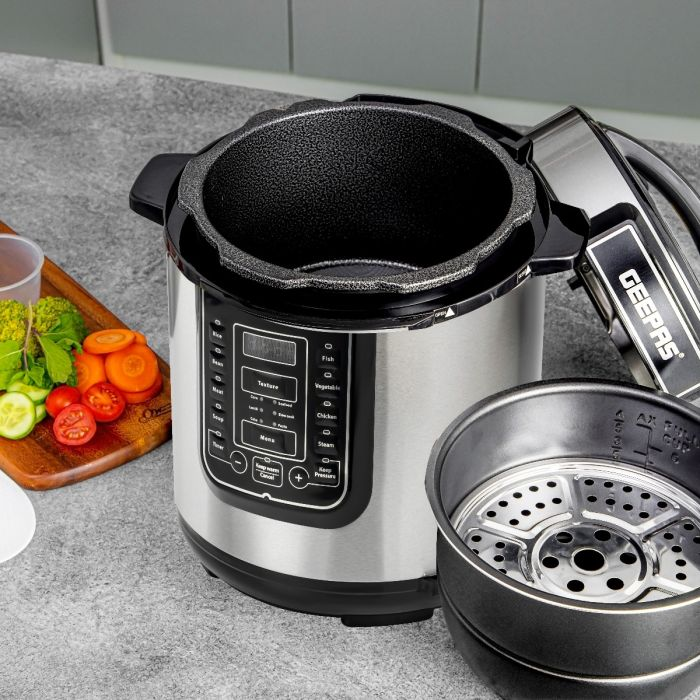 Multi Cooker With LED Disply - 3L