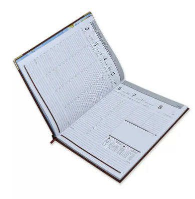 FIS Executive Diary 2023 Black (Arabic/English/French) 1-Week at a glance, FSDI33AE23BR