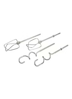 Hand Mixer, With 5 Speed Turbo Function, 300.0 W M350-B5, White/Silver/Black