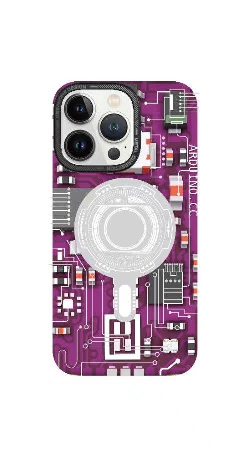 Green Lion Magnetic Tech Plus Case for iPhone 14 Pro ( 6.1" ) -Assorted col0ur