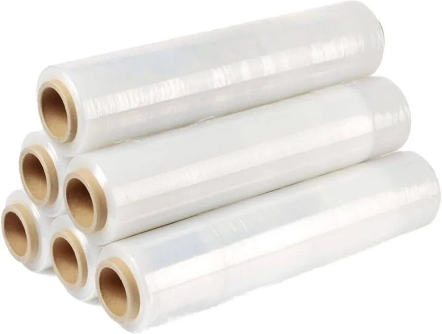 Stretch Film Roll/Wrap  6 Rolls 3kg 400gm Core 500mm Width