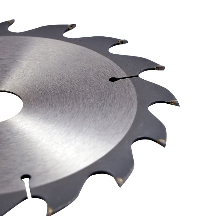 Geepas Professional Circular Saw Blade - 185mm X 30mm Bore, 20mm Ring | 16 ATB Calibered Teeth | Ideal For Carpenter, Professional, Plumber, DIYers & More