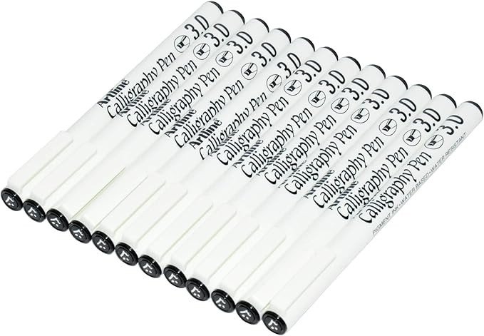 Artline EK243N Calligraphy Writing Pen 3.0mm Black ( 12 Pcs / Pack )