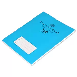 FIS Exercise Book, Pack of 12, Size:16.5 X 21 cm, 100 Pages, 20mm Square - FSEBSQ20100N