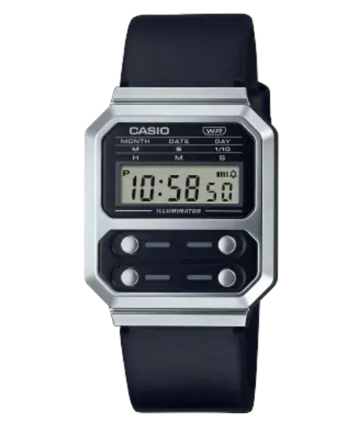 Casio Vintage A100WEL-1ADF, Digital Unisex WATCH, Black