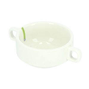 Royalford Magnesia Soup Bowl - Porcelain - White - 45 INCH