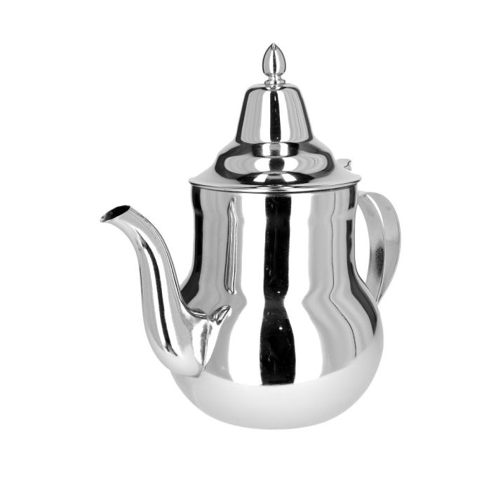 Royalford RF9574 1600ML Stainless Steel Tea Pot - Coffee / Tea Pot Durable Heavy-Duty Plastic Prevent Breakages | Comfortable Pouring Spot | Double Glass Inner Wall Keep The Contents Hot/Cold
