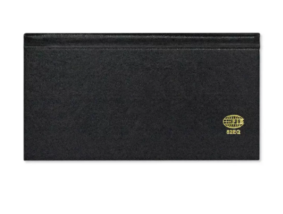 Fis 2024 Golden Slim English Diary Vinyl, 1 Side Padded Black -FSDI52EG24BK