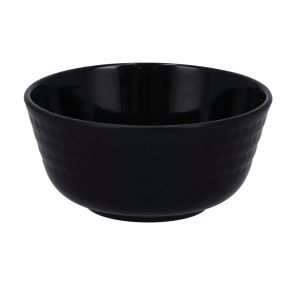Royalford 45"Biza Round Bowl - Melamine - Black