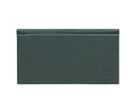 Fis 2024 Slim Diary,Italian Pu English, Hard Cover, Green -FSDI57E24GR