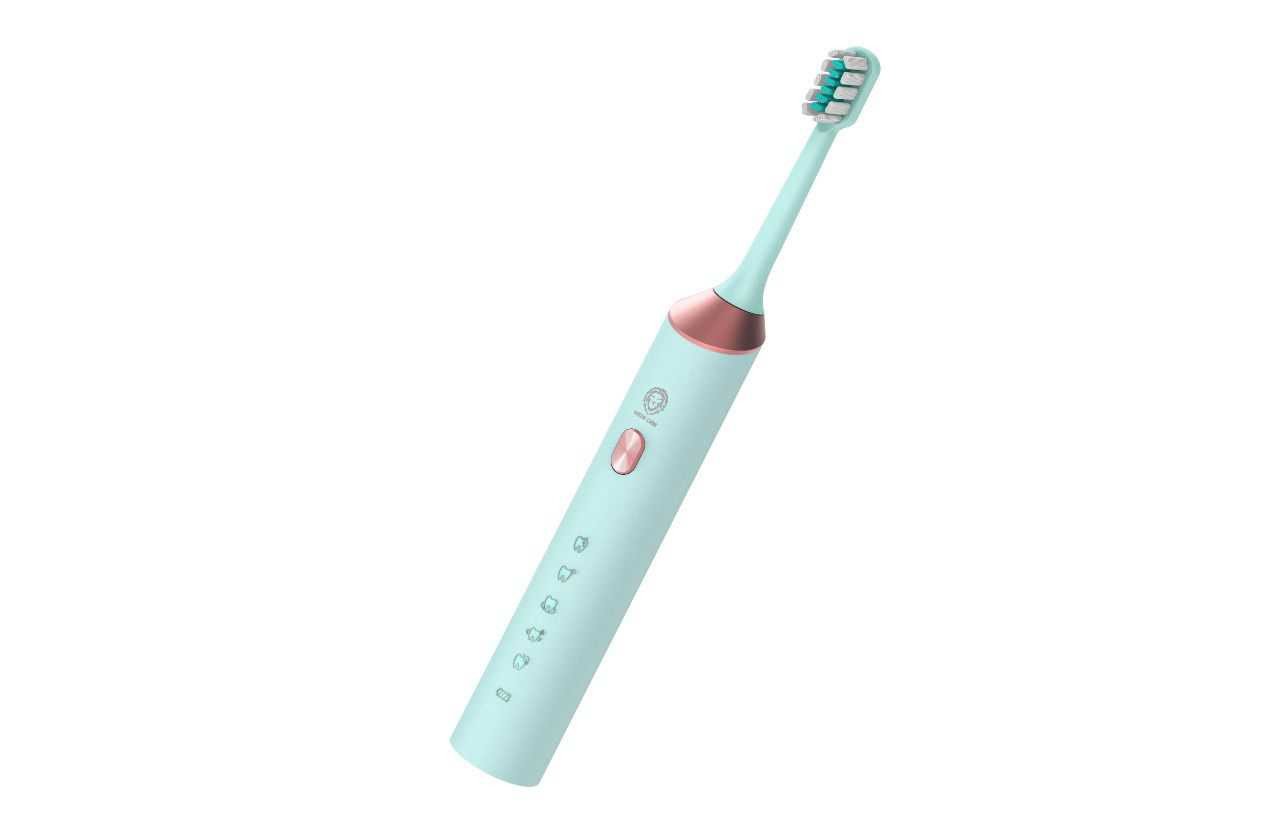 Green Lion Electric Toothbrush - White