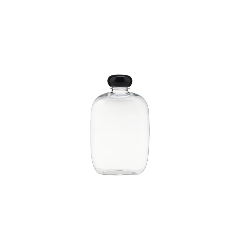 Plastic Round Bottle With Mushroom Cap