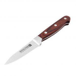 Royalford Utility Knife - Stainless Steel - Brown