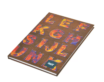 5-Piece Light Hard Cover Notebook, Single Ruled (100 Sheet) A5 Size - LINBA51505