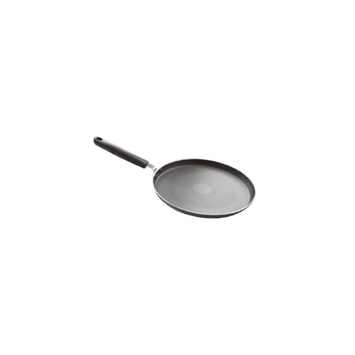 Royalford 28cm Non-Stick Pancake Maker | Aluminium Crpe Pan, Induction Base With Super Heat Distribution & Retention | Durable Design, Strong Handle, 3MM Thickness & Dishwasher Safe