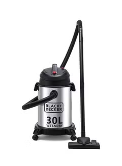 Canister Stainless Steel Vacuum Cleaner With Wet And Dry Function 30.0 L 1610.0 W WV1450-B5 Silver/Black