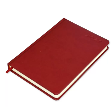 FIS Diary 2023 English (Saturday & Sunday Combined) A5, Maroon - FSDI94E23MR