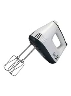 Hand Mixer With 5 Speed, Turbo Function, 300.0, W M350-B5, White/Silver/Black