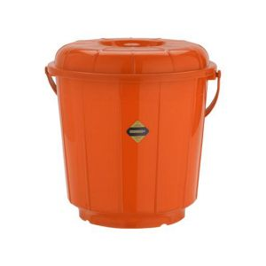 alford Bucket With Lid - RoyPlastic - Blue - 25 LITER