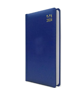 FIS Diary 2024 (Arabic/English) Blue, A5 - FSDI23AE24BL