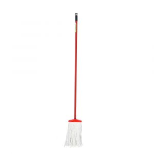 Royalford Mop Head With Long Pole - Cotton - Red