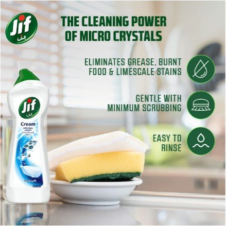 Jif Cream Cleaner Original 750ml