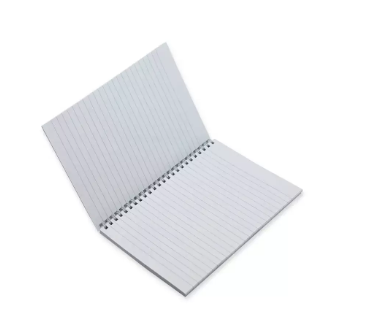 FIS Pack Of 5 Spiral Soft Cover Notebook, 96 Sheets A5 Panda Design 6 -FSNBSSCA596-PAN6