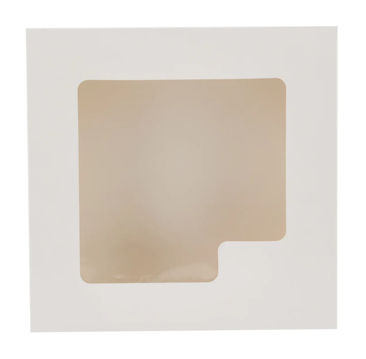 White Sweet Box with Window