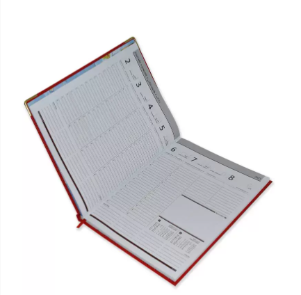 FIS Executive Diary 2023 Arabic/English/French (1-Week at a glance) Red - FSDI35AE23RE