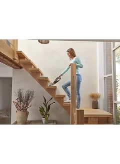 Stick Vacuum Cleaner, with 2 in 1 Function and extensive accessories, 500.0 ml 36.0 W SVB520JW-B5, Grey/Red