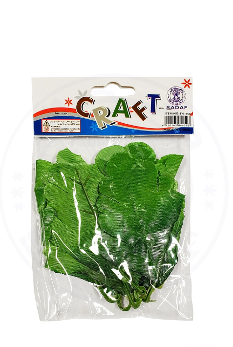 ARTIFICIAL LEAVES FOR ART & CRAFT 6PCS/PKT PD-35