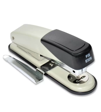 FIS Medium Stapler, (L)164 X (W)42 X (H)55 mm Size, Metal Body, Grey Colour - FSSFE526