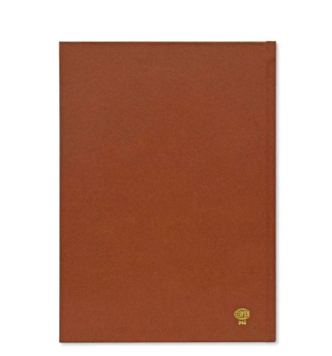 FIS Executive Diary 2024 English/French (1-Week at a glance) Vinyl, 1-Side Padded, Cover, Brown - FSDI34E24BR