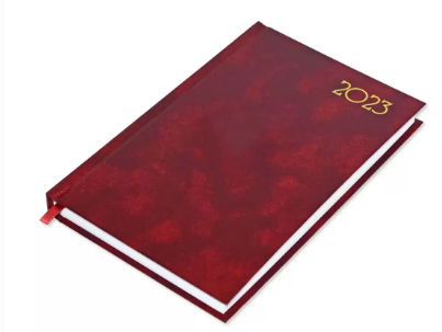 FIS A5 Diary 2023 Maroon (French) - FSDI29FR23MR