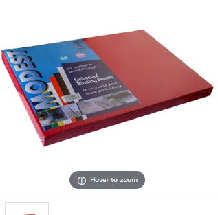 Binding Sheet Red