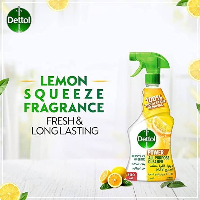 Dettol Lemon Healthy Home All Purpose Cleaner Trigger 500ML