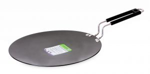Royalford Hard Anodized frying pan (Tawa) - Black - 30 CM