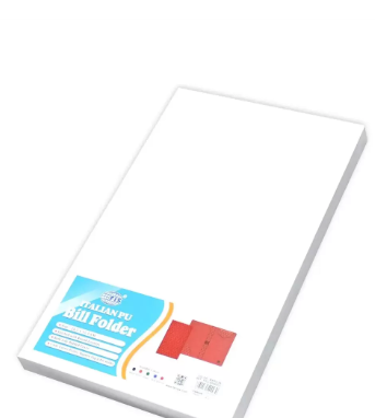 FIS Executive Bill Folder Maroon Color, Italian PU with Magnet Flap 150X245mm - FSCLBFMRD1