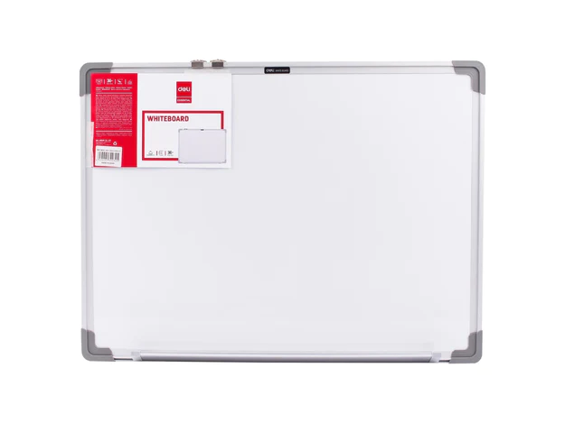 Deli Magnetic Whiteboard with Aluminum frame 120cm x 240cm