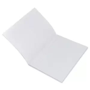 FIS Exercise Book, Pack of 12, Size:16.5 X 21 cm, 120 Pages, Single Line, 1 Side Plain with Margin - FSEBPSL120N